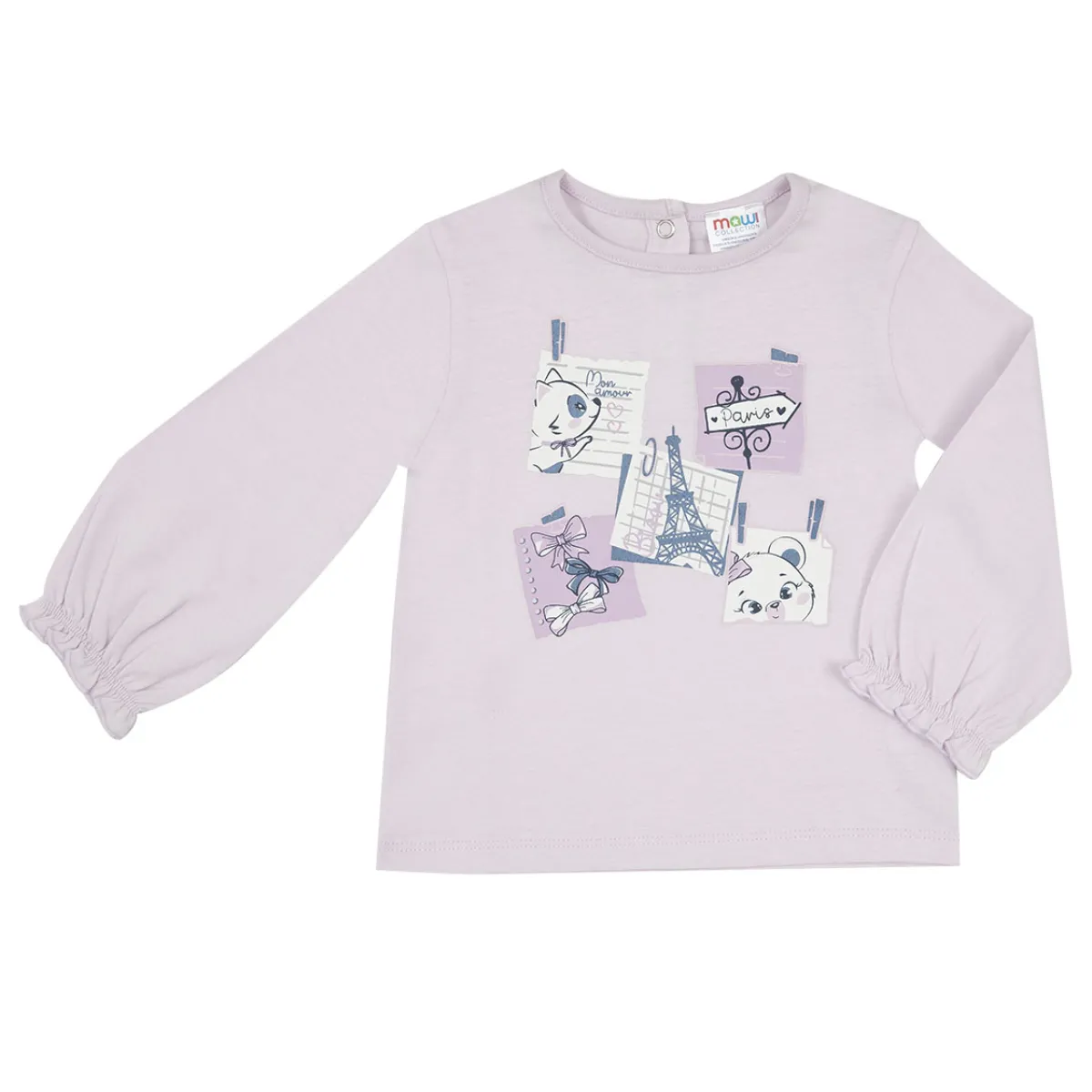 Mawi Maglia jersey manica lunga bimba stampa “paris”