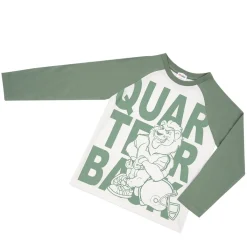 Mawi Maglia jersey manica lunga bimbo panna/verde