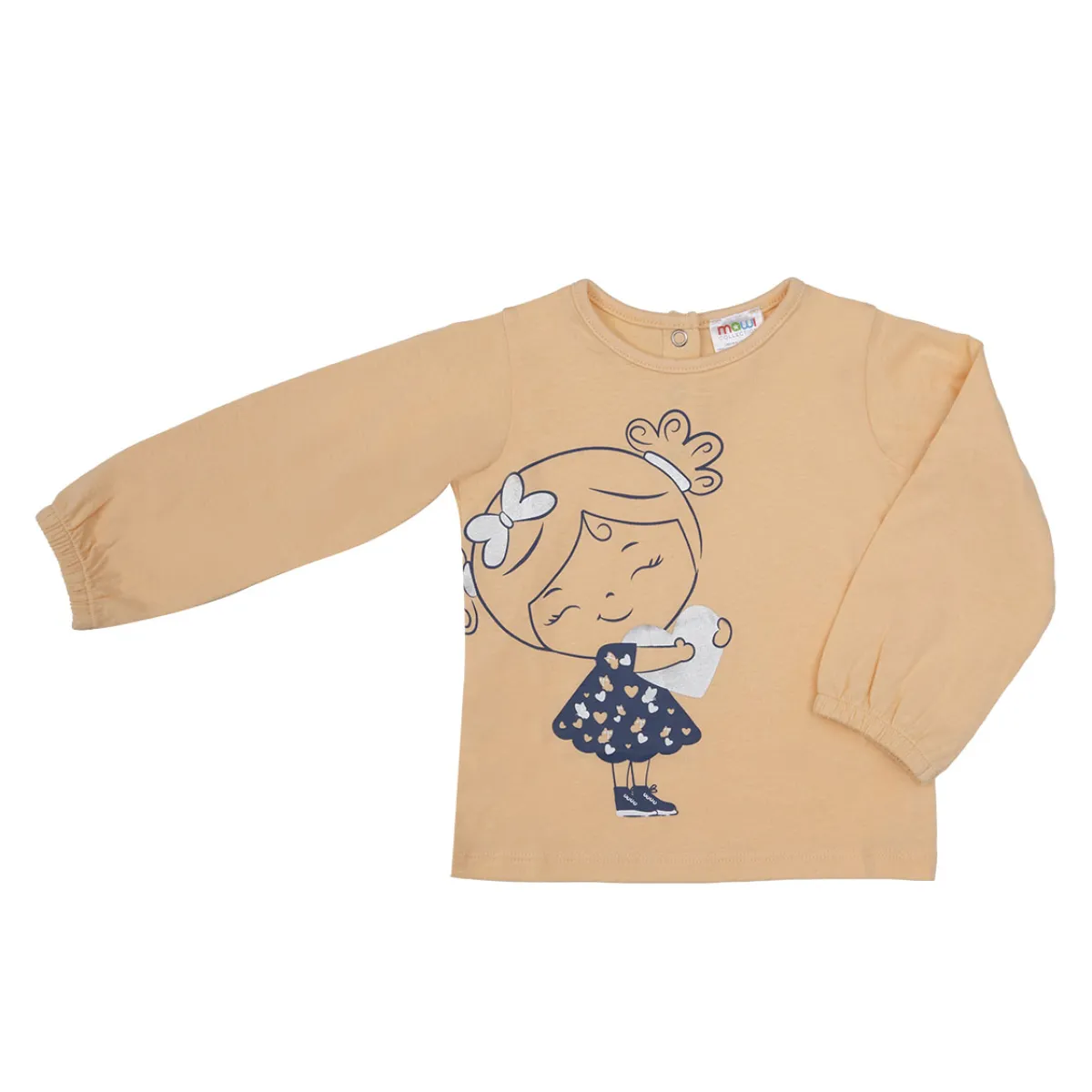 Mawi Maglia manica lunga bimba stampata