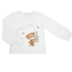 Mawi Maglia manica lunga bimba “dolce orsetto”