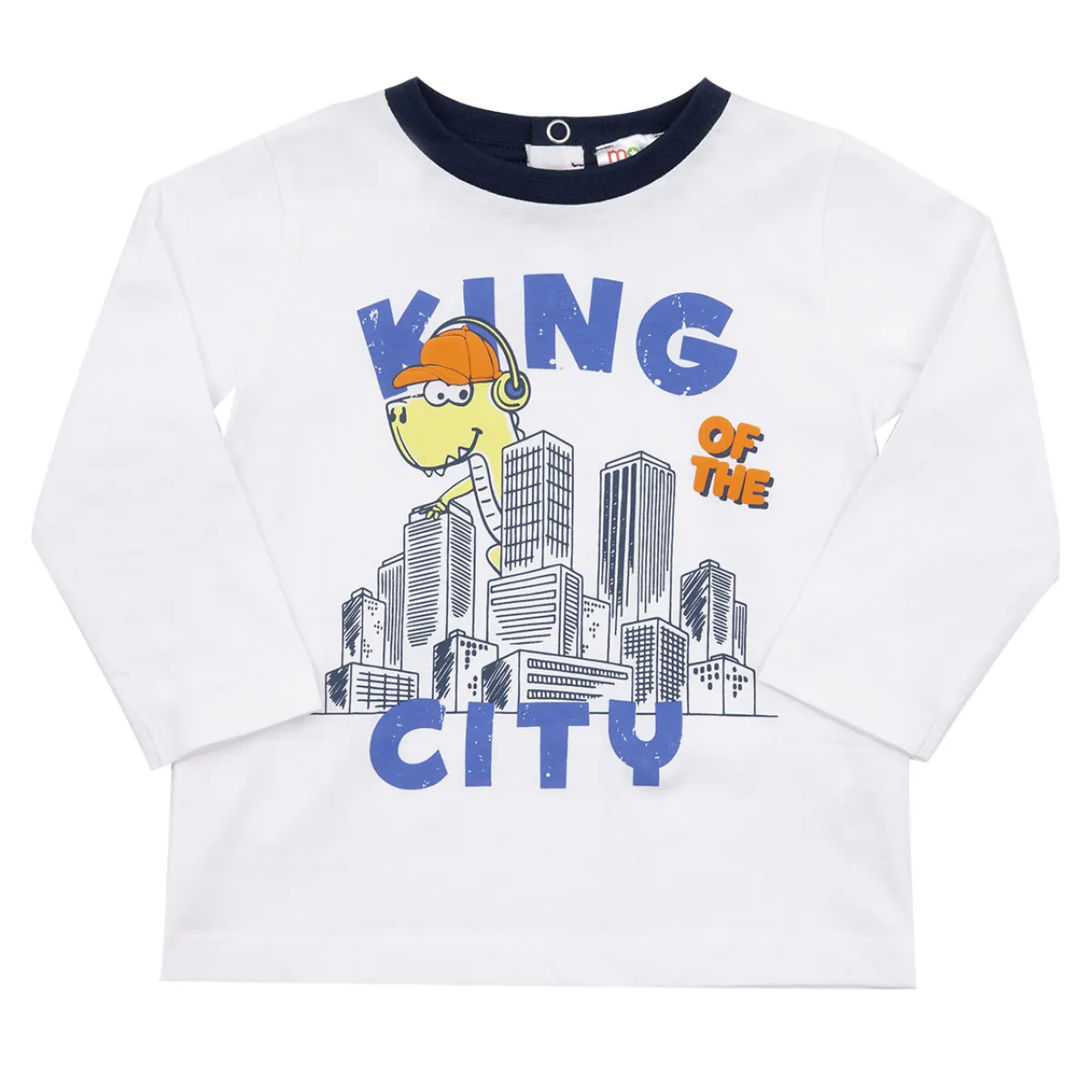 Mawi Maglie jersey bimbo bianca stampata