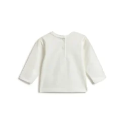 Chicco Maglietta a maniche lunghe panna stampata bimba e orsetto –