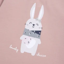 Chicco Maglietta a maniche lunghe e collo alto con coniglio –