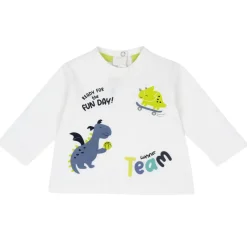Chicco Maglietta manica lunga stampa draghetto –