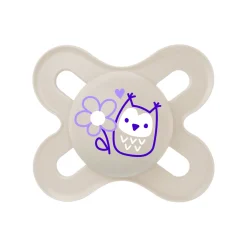 Mam succhietti original start 0-2m silicone bio-circolare conf. doppia rosa/grigio