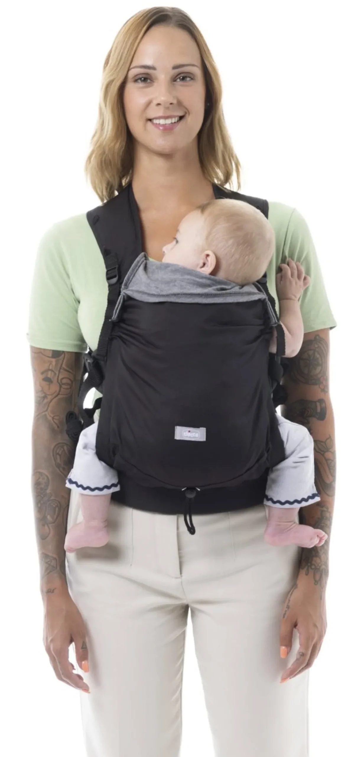 Chicco Marsupio skin fit green wood