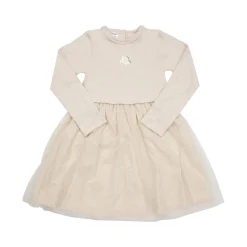 Mawi – abito tricot e tulle con paiettes