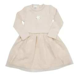 Mawi – abito tricot e tulle con paiettes