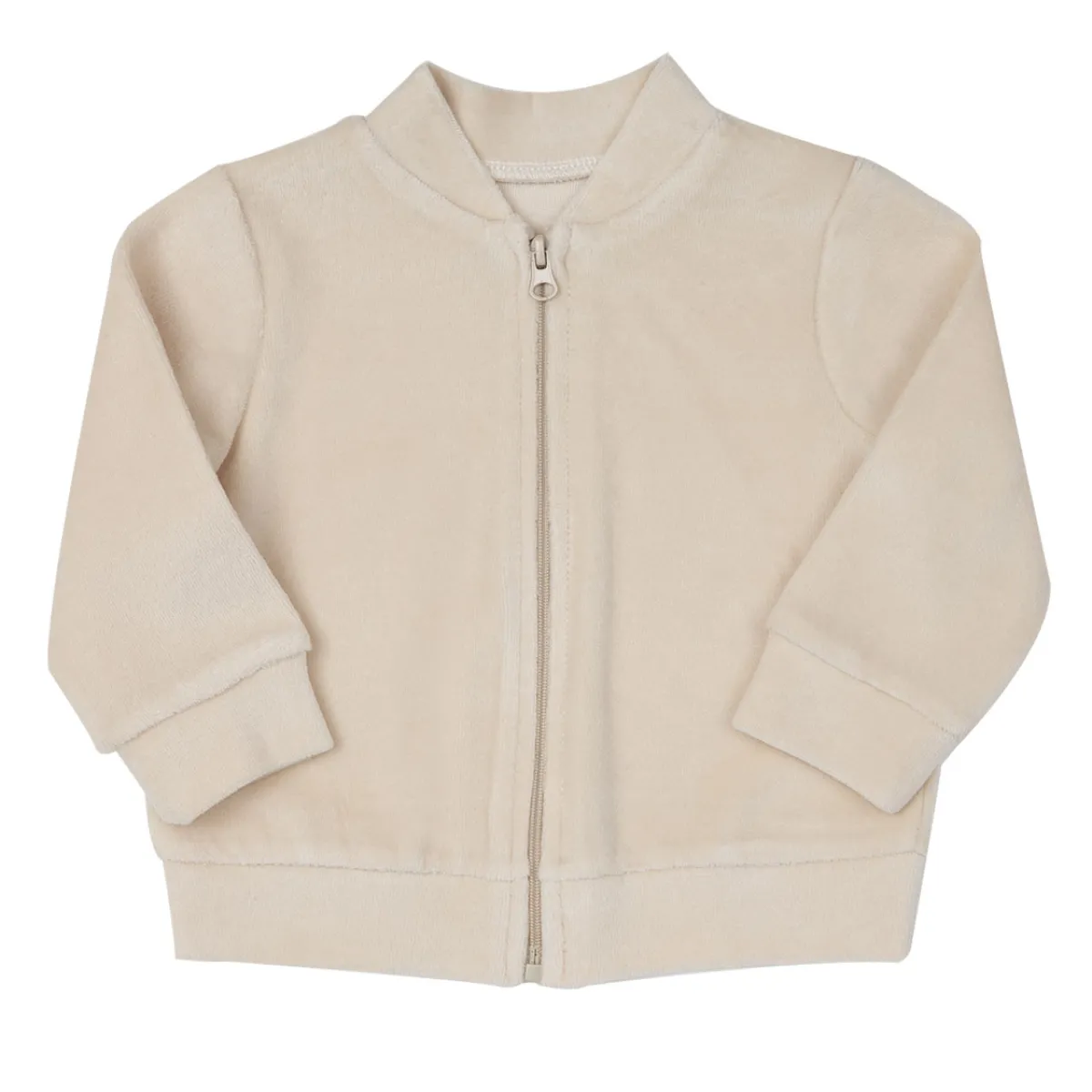 Mawi – cardigan ciniglia zippato con stampa