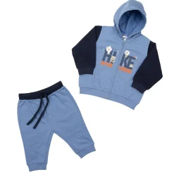 Mawi – jogging felpa c/capp e stampa