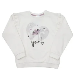 Mawi – maglia felpa frills e stampa