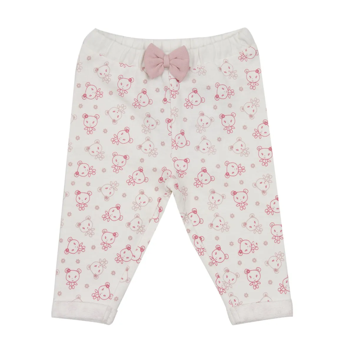 Mawi – pantalone felpa c/fiocco fantasia