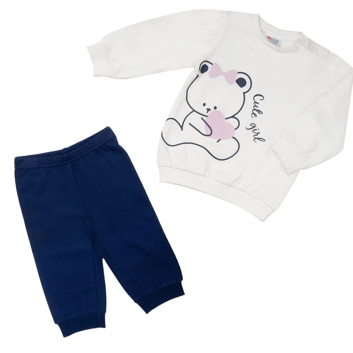 Mawi – pig. 2pz gl felpa baby f orsetta