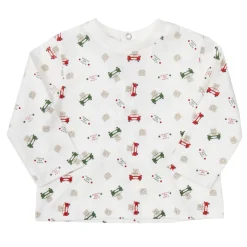 Mawi – t-shirt jersey manica lunga fantasia