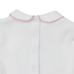 Mawi – tutina ciniglia aop con balza oeko-tex