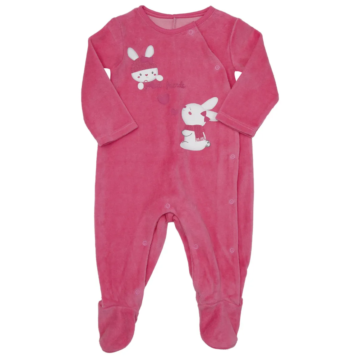 Mawi – tutina ciniglia aperta davanti oeko-tex