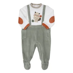 Mawi – tutina ciniglia a coste con bretelle