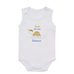 Mawi body canotta costina con stampa