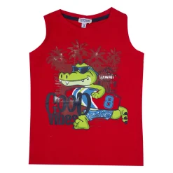 Mawi canotta stampa coccodrillo