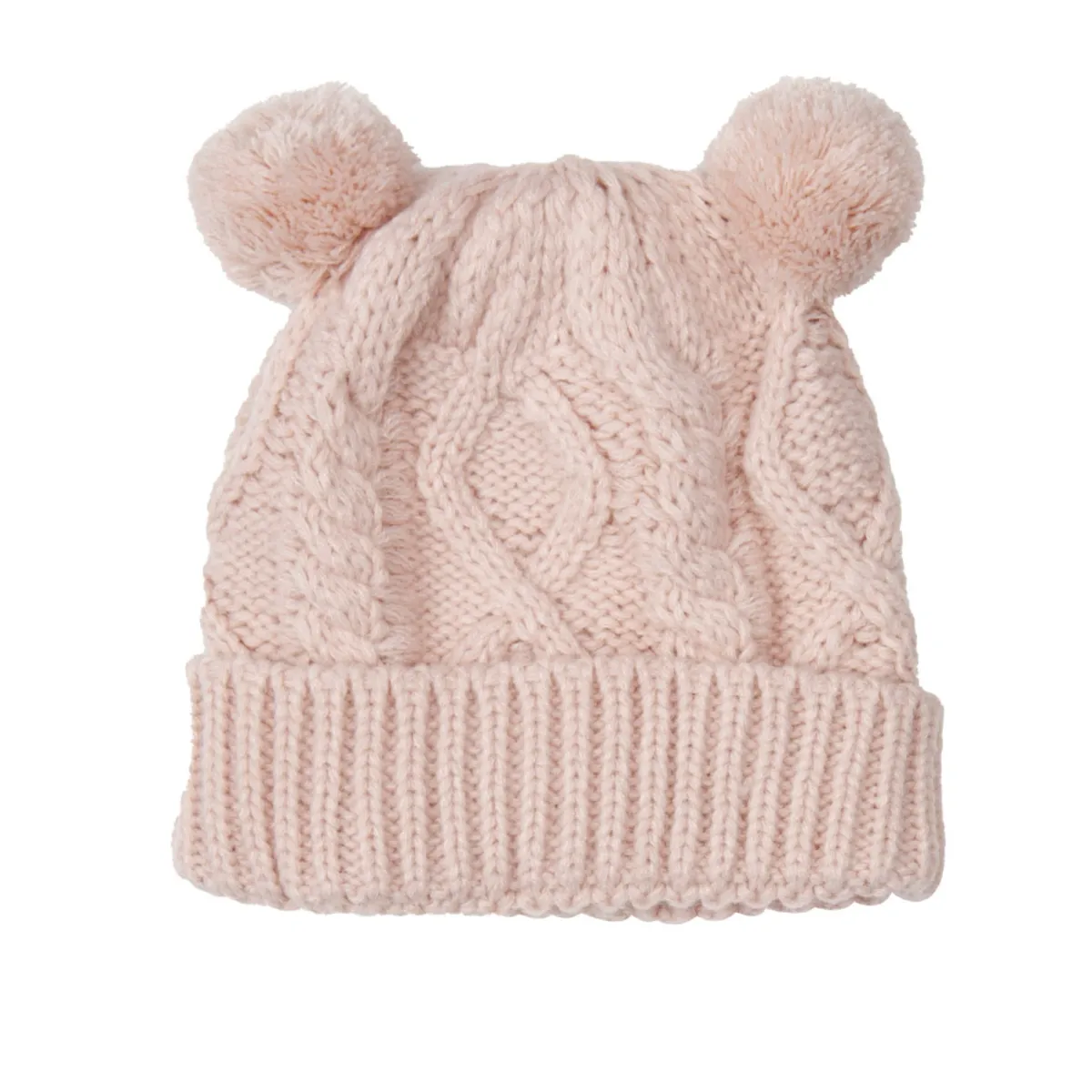 Mawi cappello con greche e pom pom
