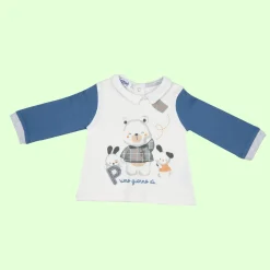 Mawi completo top e ghettina interlock con stampa