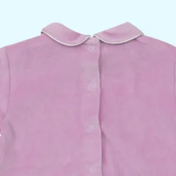 Mawi completo top e ghettina ciniglia con stampa