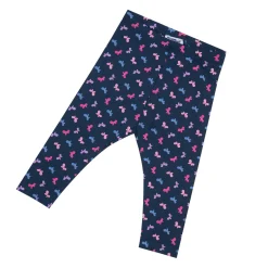 Mawi legging gamba lunga stampa farfalle