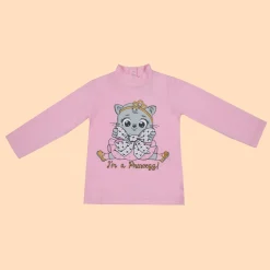 Mawi lupetto stampa gattino