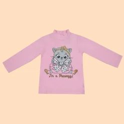 Mawi lupetto stampa gattino