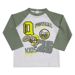 Mawi maglia jer bicol raglan con stampa 9m