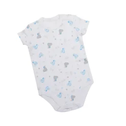 Mawi packx3 body cald cotone manica corta dino oeko-tex