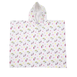 Mawi poncho spugna concappuccio