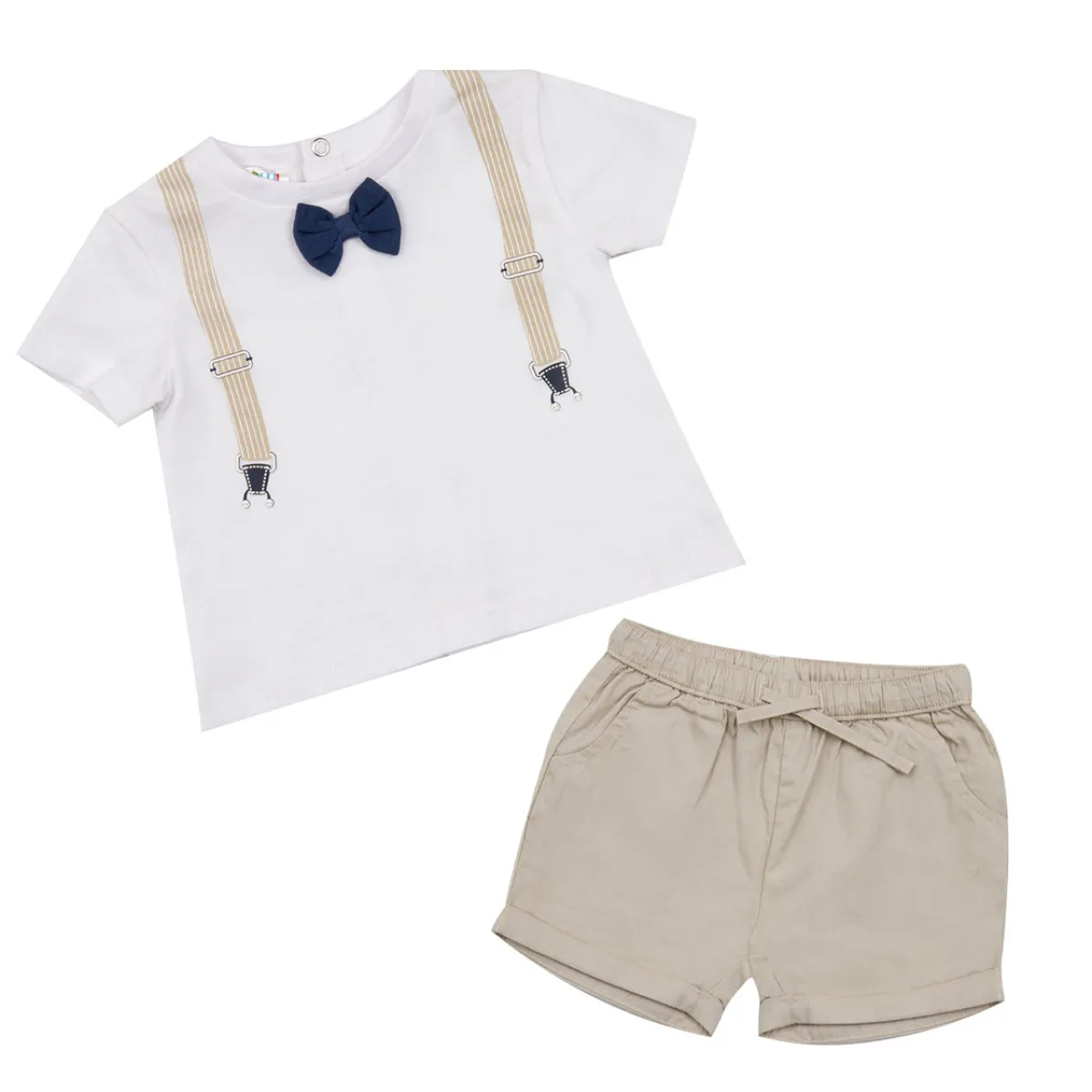 Mawi set 2pz jersey t shirt + popeline shorts
