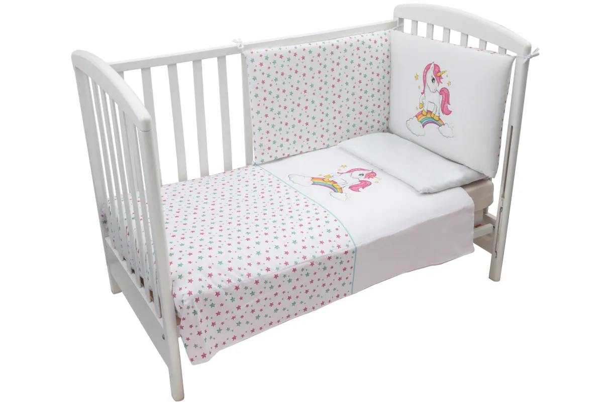 Mawi set 4pz letto unicorno