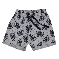 Mawi short stampa squali