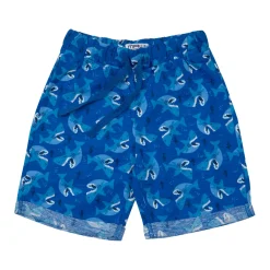 Mawi short stampa squali