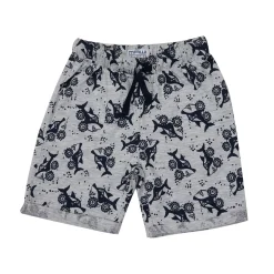 Mawi short stampa squali