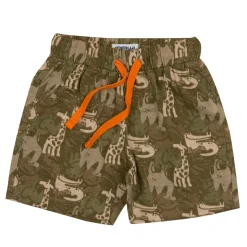 Mawi short con foglie