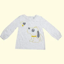 Mawi tshirt stampa cane