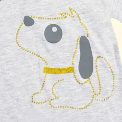 Mawi tshirt stampa cane