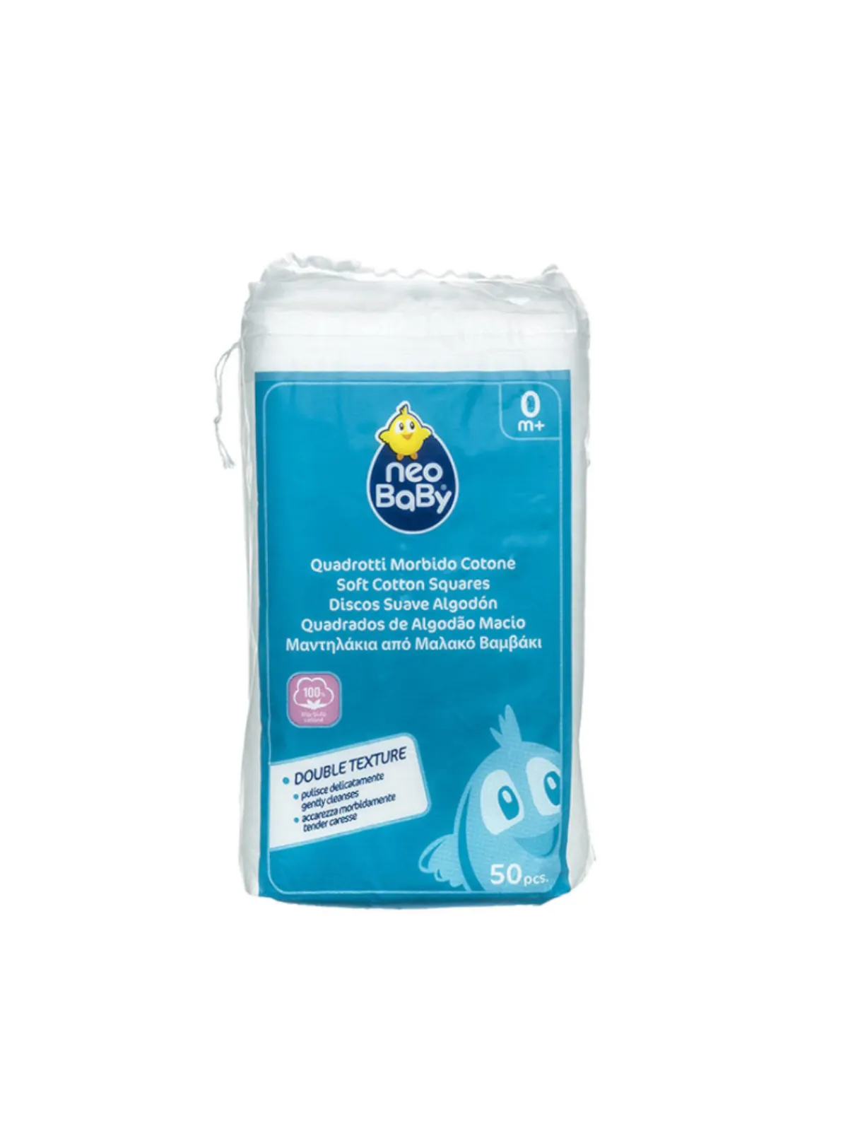 Bambino Neo Baby Maxi faldine bebè 100% cotone – 50 pz