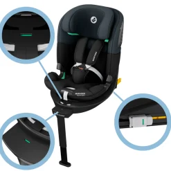 Maxi Cosi Maxi-cosi emerald 360 s tonal black 40-150cm