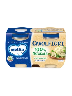 Mellin – omogeneizzato verdure cavolfiori 2×125 gr
