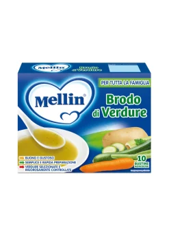 Mellin brodo di verdure 10×8 gr