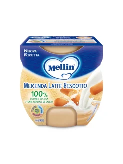 Mellin merenda latte biscotto 2×100 gr
