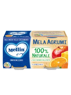Mellin omogeneizzato mela arancia 2×100 gr