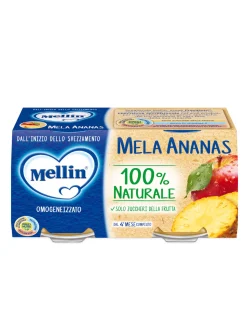 Mellin omogeneizzato mela ananas 2×100 gr