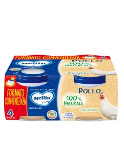 Mellin omogeneizzato pollo 4×80 gr