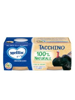 Mellin omogeneizzato tacchino 2×80 gr