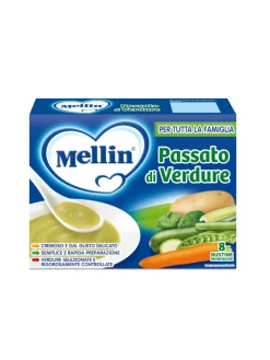 Mellin passato di verdura 8×13 gr